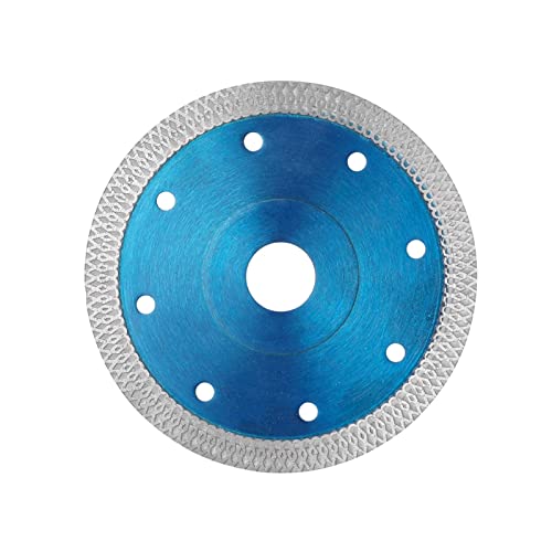 Sägeblätter für Sägeräder, Diamant-Sägeblatt for Porzellanfliesen, Granit, Marmor, mit Flansch, mehrfarbig, 110–125 mm(Blue2,110mm) von BYALORTEX