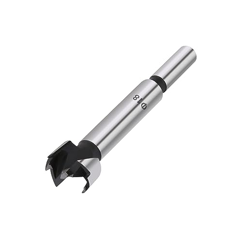 Scharnier-Lochbohrer, 1Pc Holzbearbeitung Werkzeuge Loch Sah Scharnier Boring Bohrer Bits Runde Schaft High Carbon Stahl Cutter(18mm) von BYALORTEX