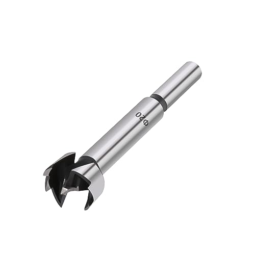 Scharnier-Lochbohrer, 1Pc Holzbearbeitung Werkzeuge Loch Sah Scharnier Boring Bohrer Bits Runde Schaft High Carbon Stahl Cutter(20mm) von BYALORTEX