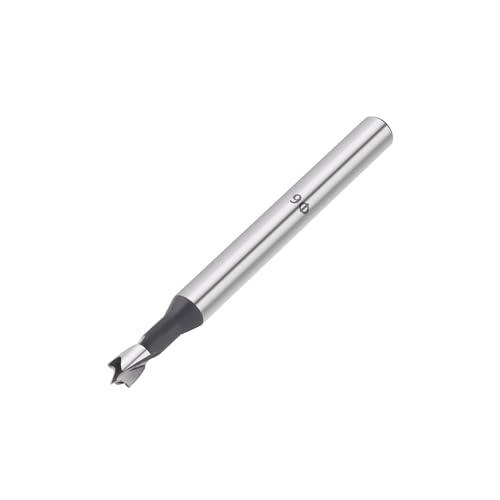 Scharnier-Lochbohrer, 1Pc Holzbearbeitung Werkzeuge Loch Sah Scharnier Boring Bohrer Bits Runde Schaft High Carbon Stahl Cutter(6mm) von BYALORTEX