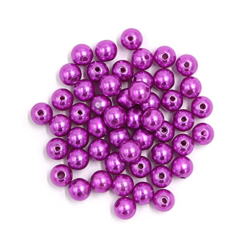 Set zur Herstellung von Armbändern, Acryl-Imitationsperlen zur Schmuckherstellung und for Basteln, 4 mm, mehrfarbig, 300 Stück(2) von BYALORTEX