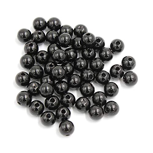 Set zur Herstellung von Armbändern, Acryl-Imitationsperlen zur Schmuckherstellung und for Basteln, 4 mm, mehrfarbig, 300 Stück(A) von BYALORTEX