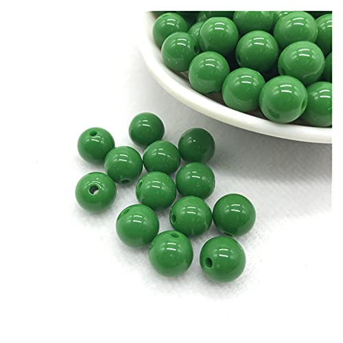 Set zur Herstellung von Armbändern, Acrylperlen-Abstandshalter, mehrfarbig, 6 mm, 100 Stück(12) von BYALORTEX