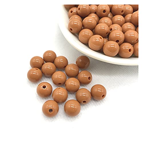 Set zur Herstellung von Armbändern, Acrylperlen-Abstandshalter, mehrfarbig, 6 mm, 100 Stück(5) von BYALORTEX