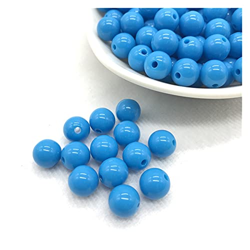 Set zur Herstellung von Armbändern, Acrylperlen-Abstandshalter, mehrfarbig, 6 mm, 100 Stück(7) von BYALORTEX