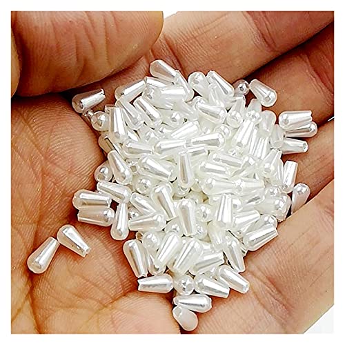Set zur Herstellung von Armbändern, Acrylperlen oval 3x6mm mehrfarbig 1000er Packung(3) von BYALORTEX