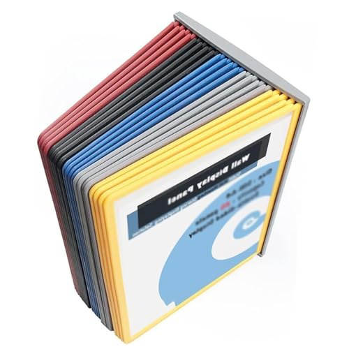 Wandmontiertes Desktop-Referenzsystem, Dokumentenhalter mit 20 Seiten for A4-Dokumente, verwendbar als Tisch- oder Wandhalterung von BYALORTEX