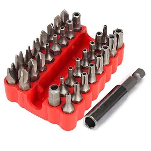 BYFRI 33pcs / Set Sicherheits-Tamper Proof Schraubendreher Bit Spanner Stern Bohranordnungshalterung Spanner Schraubendreher Stern Hex-Halter Rod Torx Hex Spanner BYFRI 33pcs / Set Sicherheits-Tamper Proof Schraubendreher Bit Spanner Stern Bohranordnungshalterung Spanner Schraubendreher Stern Hex-Halter Rod Torx Hex Spanner von BYFRI