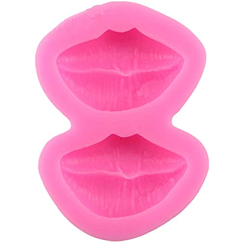 BYFRI Sexy Lippen Silikon-Form-Fondant-Form-schokoladen-küchen-backen-schablonen Zubehör Kuchen, Die Werkzeuge von BYFRI