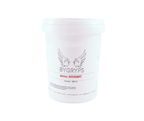 BYGRYPS Additiv Verdickungsmittel 500 ml für Epoxidharz, Polyester, Gelcoat und Lack, zum Kleben, Verankern oder Füllen von leeren Räumen BYGRYPS Additiv Verdickungsmittel 500 ml für Epoxidharz, Polyester, Gelcoat und Lack, zum Kleben, Verankern oder Füllen von leeren Räumen von BYGRYPS