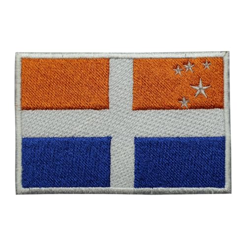 Aufnäher zum Aufbügeln oder Aufnähen, Motiv: Isles of Scilly County, Flagge Isles of Scilly County, zum Aufbügeln oder Aufnähen Aufnäher zum Aufbügeln oder Aufnähen, Motiv: Isles of Scilly County, Flagge Isles of Scilly County, zum Aufbügeln oder Aufnähen von BYIZY
