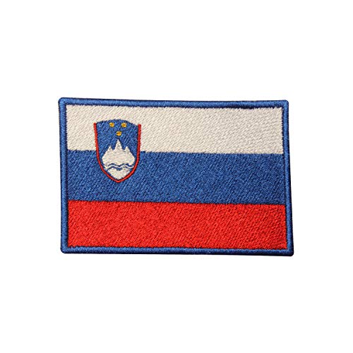 Slowenien Länderflagge Logo Patch bestickt Applikation Slowenien Länderflagge Patch Aufbügler Patch Aufnäher Emblem Slowenien Länderflagge Logo Patch bestickt Applikation Slowenien Länderflagge Patch Aufbügler Patch Aufnäher Emblem von BYIZY