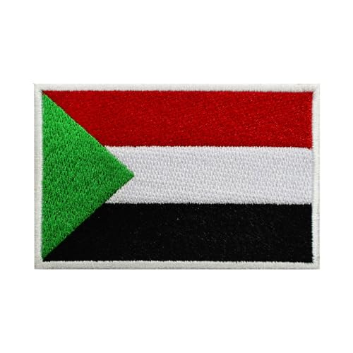 Sudan Country Flag Patch Iron On Embroidered Applique Patch Sudan Country Flag Iron On Sew On Emblem Badge Sudan Country Flag Patch Iron On Embroidered Applique Patch Sudan Country Flag Iron On Sew On Emblem Badge von BYIZY