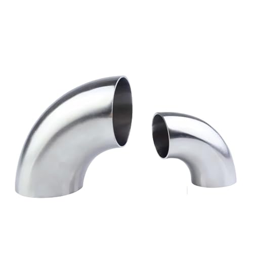 BYLSAGWHT 1PC OD 38mm x 2mm 304 Stainless Steel Elbow Welding 90 Degree Pipe Fittings von BYLSAGWHT