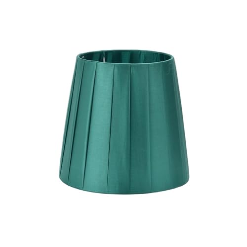 BYLYUIVN Lampenschirm hängelampe 2 Stück 14 cm kleine Kronleuchter-Lampenschirme aus Glas, Moderne Wand-Laser-Abdeckung, for Anklipsen for Schlafzimmer und Wohnzimmer(Dark Green) von BYLYUIVN