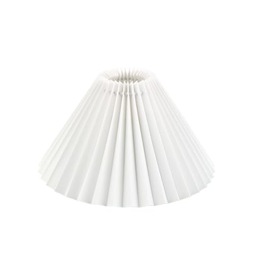 BYLYUIVN Lampenschirm hängelampe 2 stücke Solide Druck Einstellbare Plissee Stoff Ersatz Lampe Schatten Tisch Stehen Boden Licht Dekorieren Abdeckung(Balck-3) von BYLYUIVN