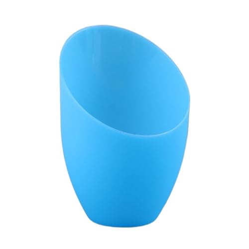 BYLYUIVN Lampenschirm hängelampe 3-teiliges Kunststoff-Lampenschirm-Set for Zuhause, schickes Lichtzubehör, schräger Hufeisen-Lampenschirm, Kunststoff-Lampenschirm(Blue-42mm) von BYLYUIVN