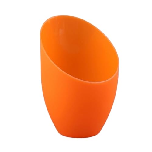 BYLYUIVN Lampenschirm hängelampe 3-teiliges Kunststoff-Lampenschirm-Set for Zuhause, schickes Lichtzubehör, schräger Hufeisen-Lampenschirm, Kunststoff-Lampenschirm(Orange-42mm) von BYLYUIVN