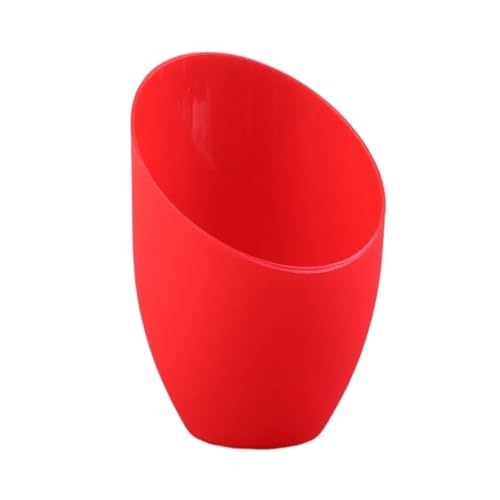 BYLYUIVN Lampenschirm hängelampe 3-teiliges Kunststoff-Lampenschirm-Set for Zuhause, schickes Lichtzubehör, schräger Hufeisen-Lampenschirm, Kunststoff-Lampenschirm(Red-42mm) von BYLYUIVN