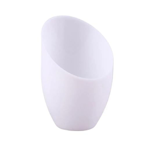 BYLYUIVN Lampenschirm hängelampe 3-teiliges Kunststoff-Lampenschirm-Set for Zuhause, schickes Lichtzubehör, schräger Hufeisen-Lampenschirm, Kunststoff-Lampenschirm(White-35mm) von BYLYUIVN