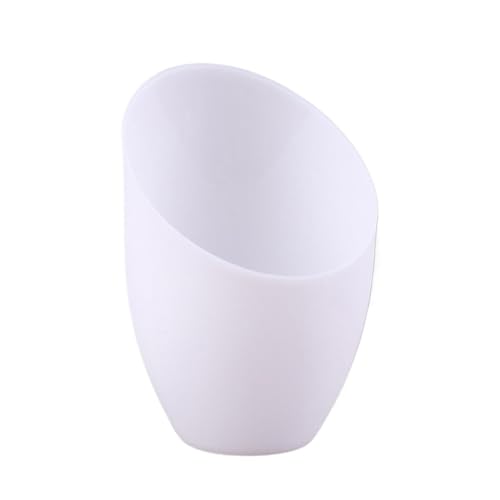 BYLYUIVN Lampenschirm hängelampe 3-teiliges Kunststoff-Lampenschirm-Set for Zuhause, schickes Lichtzubehör, schräger Hufeisen-Lampenschirm, Kunststoff-Lampenschirm(White-42mm) von BYLYUIVN
