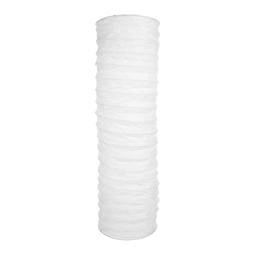 BYLYUIVN Lampenschirm hängelampe Lampenschirm Papier Bodenschirme Licht Lampenschirm Abdeckung Lampen Laternen Reis Stil Kronleuchter Stehlampe Ersatzschirm Weiß(Purple) von BYLYUIVN
