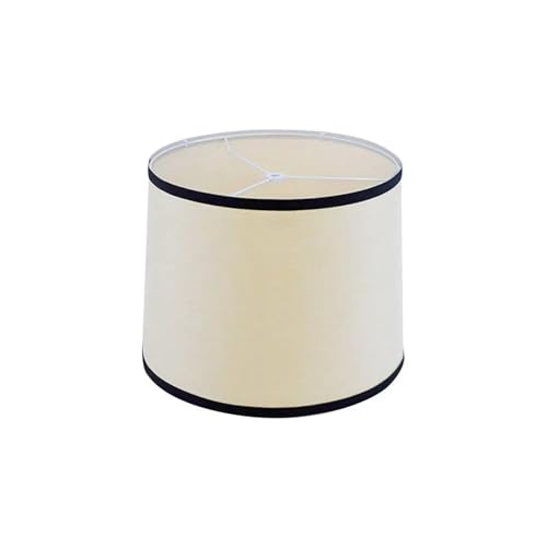 BYLYUIVN Lampenschirm hängelampe Leinenstoff Metall Schreibtischlampe Stoff Lampenschirm 9 Farben Stoff Metall Lampenschirm Heimdekoration(7) von BYLYUIVN