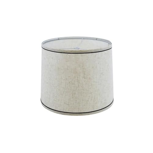 BYLYUIVN Lampenschirm hängelampe Leinenstoff Metall Schreibtischlampe Stoff Lampenschirm 9 Farben Stoff Metall Lampenschirm Heimdekoration(Color-9) von BYLYUIVN