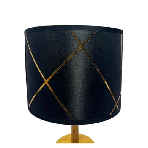 BYLYUIVN Lampenschirm hängelampe Moderner Lampenschirm for Pendelleuchte, Hängelampe, Abdeckung for Zuhause, Café, Decke, Hängelampe, Abdeckung aus Metalldrahtkäfig, Industrie-Stil(Stripe) von BYLYUIVN