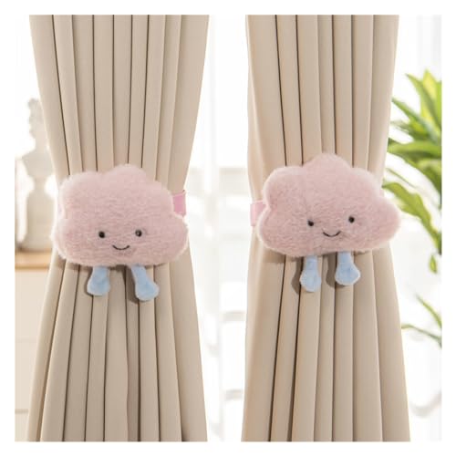 BYLYUIVN Vorhanghalter 2 Teile/Satz Cartoon Vorhang Raffhalter Vorhang Clip Halter Tieback Schnalle Clips Raffhalter Vorhang Zubehör Wohnkultur(13) von BYLYUIVN
