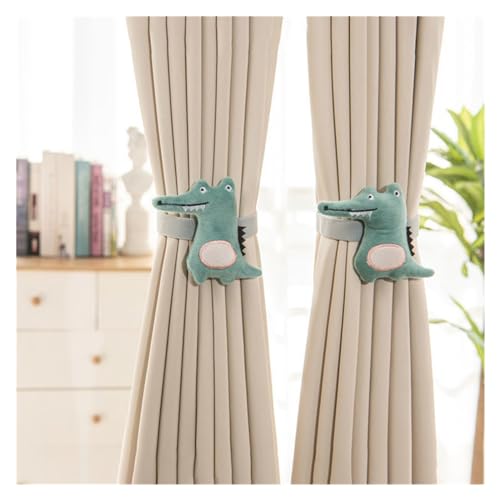 BYLYUIVN Vorhanghalter 2 Teile/Satz Cartoon Vorhang Raffhalter Vorhang Clip Halter Tieback Schnalle Clips Raffhalter Vorhang Zubehör Wohnkultur(2) von BYLYUIVN