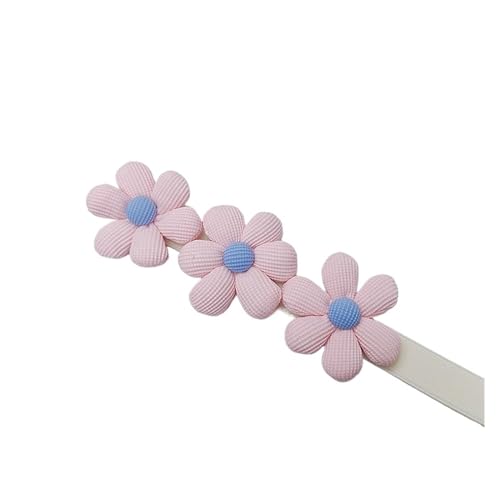 BYLYUIVN Vorhanghalter Blumen-Vorhang-Raffhalter, hochwertiger elastischer Halter, Haken, Schnalle, Clip, hübsch und modisch, dekorative Wohnaccessoires aus Polyester(C) von BYLYUIVN