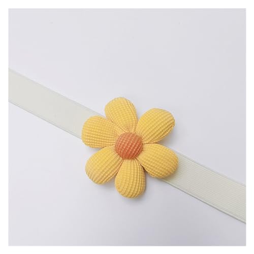 BYLYUIVN Vorhanghalter Blumen-Vorhang-Raffhalter, hochwertiger elastischer Halter, Haken, Schnalle, Clip, hübsch und modisch, dekorative Wohnaccessoires aus Polyester(J) von BYLYUIVN