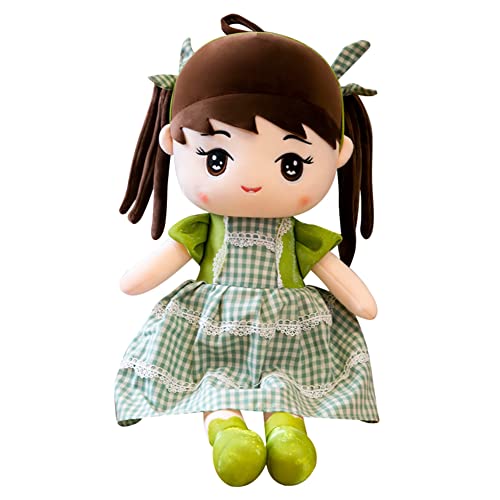 40cm Stoffpuppen Mädchen, Schöne Kuschelpuppe mit Hut Kleidung Plüsch Puppe Weiche Stofftiere Stoffpuppe Niedliche Prinzessin Plüschtier für Kleine Mädchen Weihnachten Geburtstag Geschenke 40cm Stoffpuppen Mädchen, Schöne Kuschelpuppe mit Hut Kleidung Plüsch Puppe Weiche Stofftiere Stoffpuppe Niedliche Prinzessin Plüschtier für Kleine Mädchen Weihnachten Geburtstag Geschenke von BYNYXI