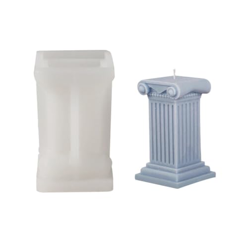 BYNYXI Römische Säulen Kerzenform, 3D Silikonform Kerzenherstellung DIY Antikes griechisches Säulen Kerzenformen zum Gießform für Aromatherapie Kerze Seife Silikon Kerzenform Handwerk,6cmx9cm BYNYXI Römische Säulen Kerzenform, 3D Silikonform Kerzenherstellung DIY Antikes griechisches Säulen Kerzenformen zum Gießform für Aromatherapie Kerze Seife Silikon Kerzenform Handwerk,6cmx9cm von BYNYXI