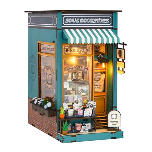 Bücherwinkel DIY Kit - Buchecke Bastelset - Mini Hausbuchhandlung Modell mit Werkzeugen Bücherwinkel DIY Kit - Buchecke Bastelset - Mini Hausbuchhandlung Modell mit Werkzeugen von BYNYXI