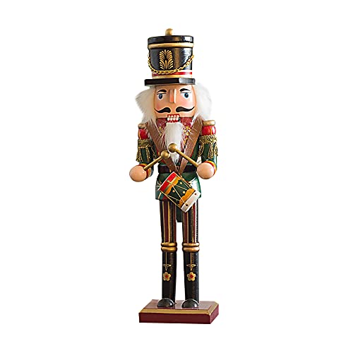 BYNYXI Nussknacker Soldat Figur, 30cm Weihnachten Nussknacker Holzfigur Traditioneller Nussknacker Figur Groß Dekofigur Festliche Klassischer Nussknacker Soldat Weihnachts Dekoration BYNYXI Nussknacker Soldat Figur, 30cm Weihnachten Nussknacker Holzfigur Traditioneller Nussknacker Figur Groß Dekofigur Festliche Klassischer Nussknacker Soldat Weihnachts Dekoration von BYNYXI