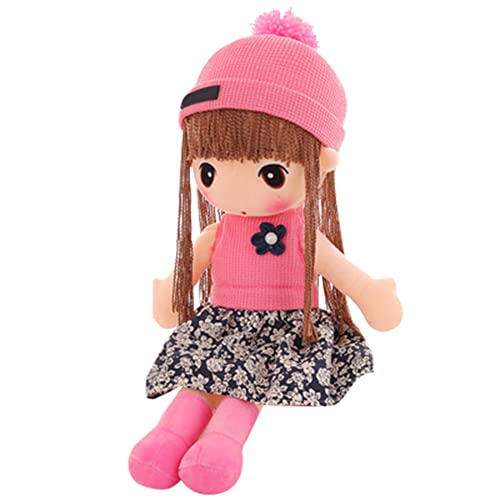 Stoffpuppen für Mädchen, 45cm Schöne Kuschelpuppe mit Hut Kleidung Plüsch Puppe Weiche Stofftiere Stoffpuppe Niedliche Prinzessin Plüschtier für Kleine Mädchen Weihnachten Geburtstag Geschenke Stoffpuppen für Mädchen, 45cm Schöne Kuschelpuppe mit Hut Kleidung Plüsch Puppe Weiche Stofftiere Stoffpuppe Niedliche Prinzessin Plüschtier für Kleine Mädchen Weihnachten Geburtstag Geschenke von BYNYXI