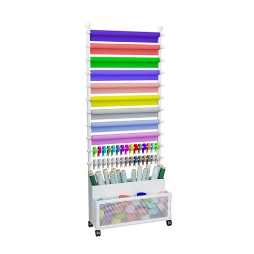 BYPIAOERZ Bodenhaltige Bandhalter Organizer Rack Ribbon Aufbewahrung Display Rack Blumenpapierpapier Tuchschalte Handtuch Display Rack Rack BYPIAOERZ Bodenhaltige Bandhalter Organizer Rack Ribbon Aufbewahrung Display Rack Blumenpapierpapier Tuchschalte Handtuch Display Rack Rack von BYPIAOERZ