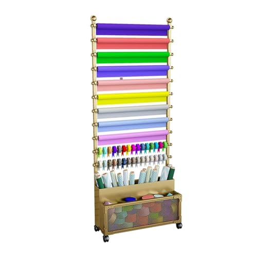 BYPIAOERZ Bodenhaltige Bandhalter Organizer Rack Ribbon Aufbewahrung Display Rack Blumenpapierpapier Tuchschalte Handtuch Display Rack Rack BYPIAOERZ Bodenhaltige Bandhalter Organizer Rack Ribbon Aufbewahrung Display Rack Blumenpapierpapier Tuchschalte Handtuch Display Rack Rack von BYPIAOERZ