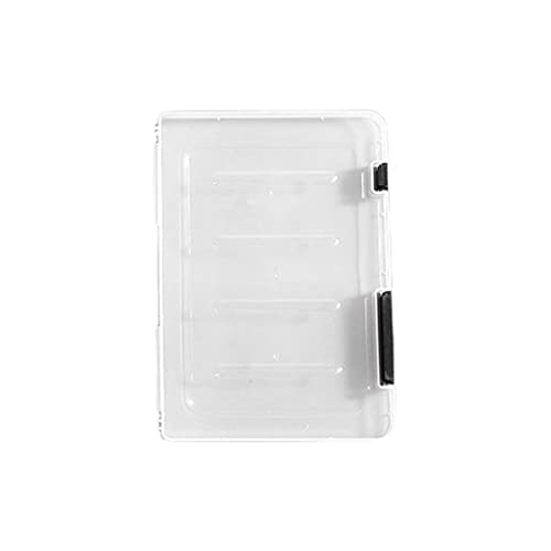 BYUTFA Ordner-Aufbewahrungsboxen, Home-Organizer-Behälter, A4/A5, transparente Aufbewahrungsbox, transparenter Kunststoff, Dokumentenpapierfüllung für Aktenordner, Plastik von BYUTFA