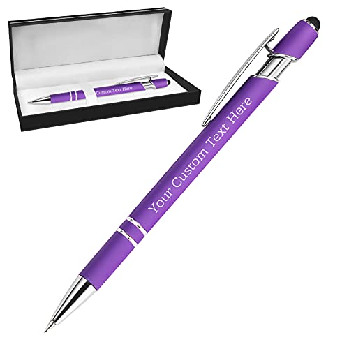Kugelschreiber Personalisiert mit Gravur Kugelschreiber Personalisierter mit Namen Logo Wunschtext, Stift Personalisierte Geschenk für Maenner, Frauen, Bachelor, Geburtstag, Violett Kugelschreiber Personalisiert mit Gravur Kugelschreiber Personalisierter mit Namen Logo Wunschtext, Stift Personalisierte Geschenk für Maenner, Frauen, Bachelor, Geburtstag, Violett von BYWEXCLESD