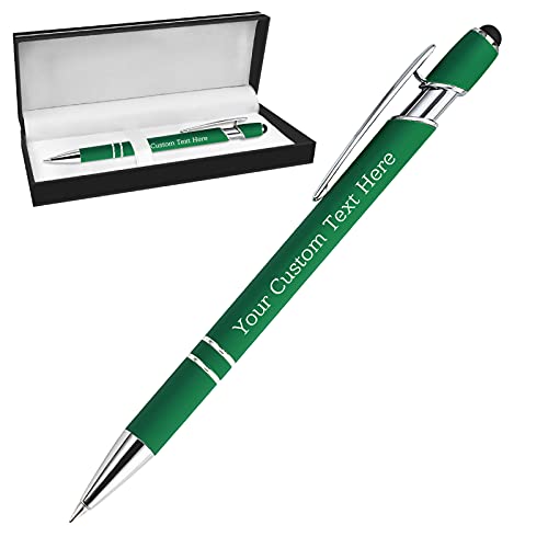 Kugelschreiber Personalisiert mit Gravur Kugelschreiber Personalisierter mit Namen Logo Wunschtext, Stift Personalisierte Geschenk für Maenner, Frauen, Bachelor, Geburtstag, Grün Kugelschreiber Personalisiert mit Gravur Kugelschreiber Personalisierter mit Namen Logo Wunschtext, Stift Personalisierte Geschenk für Maenner, Frauen, Bachelor, Geburtstag, Grün von BYWEXCLESD
