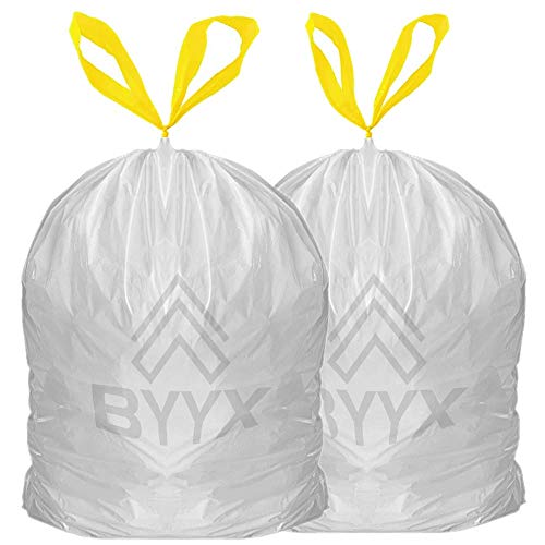 BYYX Müllbeutel, 50 l, stark, hoch, weiß, für den Innenbereich, für Büro, Küche, Schlafzimmer, 50 l, 100 Stück BYYX Müllbeutel, 50 l, stark, hoch, weiß, für den Innenbereich, für Büro, Küche, Schlafzimmer, 50 l, 100 Stück von BYYX