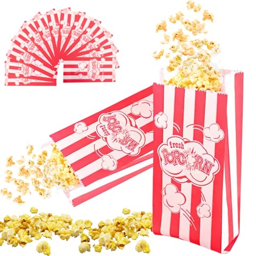 Byzesty 320 Stück Popcorn Tüten, Popcorntüten, Klein Popcorntüte Popcorn Boxen Popcorn Tüte Popcorn Box Rot-Weiß Gestreift Papiertüten Partytüte Candy Tüte Kino Zubehör Für Snacks Chips Popcorn Party Byzesty 320 Stück Popcorn Tüten, Popcorntüten, Klein Popcorntüte Popcorn Boxen Popcorn Tüte Popcorn Box Rot-Weiß Gestreift Papiertüten Partytüte Candy Tüte Kino Zubehör Für Snacks Chips Popcorn Party von BYZESTY
