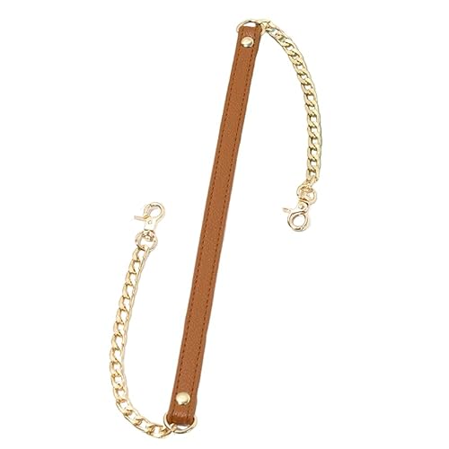 BZSQD 1–10 Stück 60 cm Schwarze abnehmbare Geldbörsengriffe aus Leder mit Metallverschlüssen, Verstellbarer, langlebiger Handtaschengriff-Ersatz für die Taschenherstellung von BZSQD