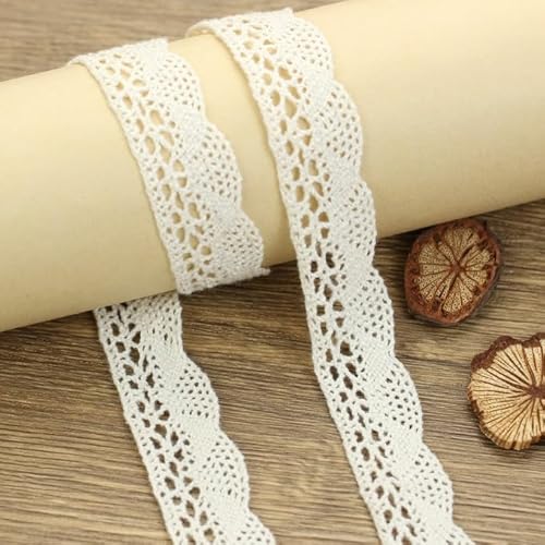 BZSQD 10 m Blumen-Spitzenborte, weich Besticktes Vintage-Spitzenband für Heimwerker, Hochzeitsdekoration, Geschenkverpackung, Urlaubsdekoration BZSQD 10 m Blumen-Spitzenborte, weich Besticktes Vintage-Spitzenband für Heimwerker, Hochzeitsdekoration, Geschenkverpackung, Urlaubsdekoration von BZSQD