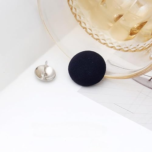BZSQD 100 Sets Baseball-Cap-Knöpfe, 17 mm/0,67 Zoll, Schwarze Oberseite, Ersatz-Hüte-Knöpfe, Reparaturzubehör, Stoff überzogen mit Metallschaft, runde Knöpfe zum Nähen von Jeans, Blusen BZSQD 100 Sets Baseball-Cap-Knöpfe, 17 mm/0,67 Zoll, Schwarze Oberseite, Ersatz-Hüte-Knöpfe, Reparaturzubehör, Stoff überzogen mit Metallschaft, runde Knöpfe zum Nähen von Jeans, Blusen von BZSQD