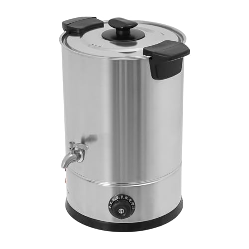 BZYFJB Professioneller 12L Wachsschmelztopf mit Wasserhahn | Kommerzielle Wachsschmelzmaschine zur Kerzenherstellung, Seifen- und Lippenbalsam-Produktion | Hochleistungs-Edelstahltank BZYFJB Professioneller 12L Wachsschmelztopf mit Wasserhahn | Kommerzielle Wachsschmelzmaschine zur Kerzenherstellung, Seifen- und Lippenbalsam-Produktion | Hochleistungs-Edelstahltank von BZYFJB