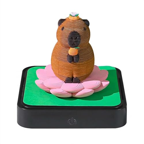 Capybara 3D Memo Pad 276 Blatt Capybara Notizblock mit Licht Kawaii Sticky Note Pad 3D Papier Schnitzerei Kunst Handwerk Omoshiroi Schreibtisch Dekoration Stifthalter DIY Hochwertiges kreatives Capybara 3D Memo Pad 276 Blatt Capybara Notizblock mit Licht Kawaii Sticky Note Pad 3D Papier Schnitzerei Kunst Handwerk Omoshiroi Schreibtisch Dekoration Stifthalter DIY Hochwertiges kreatives von BaYuYPOO